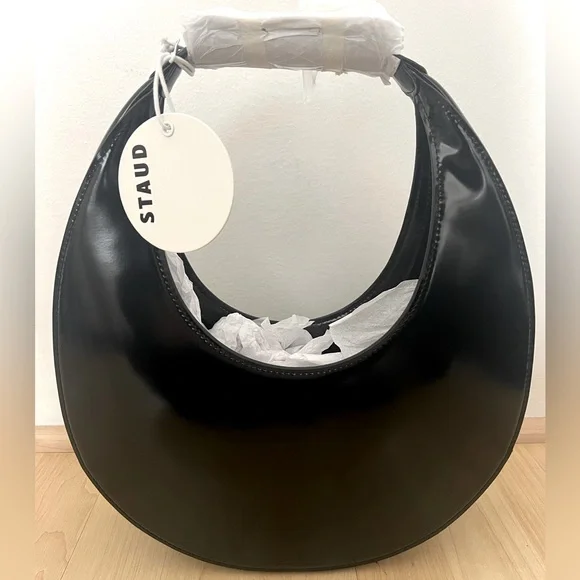 Staud Moon Tote Bag - Black